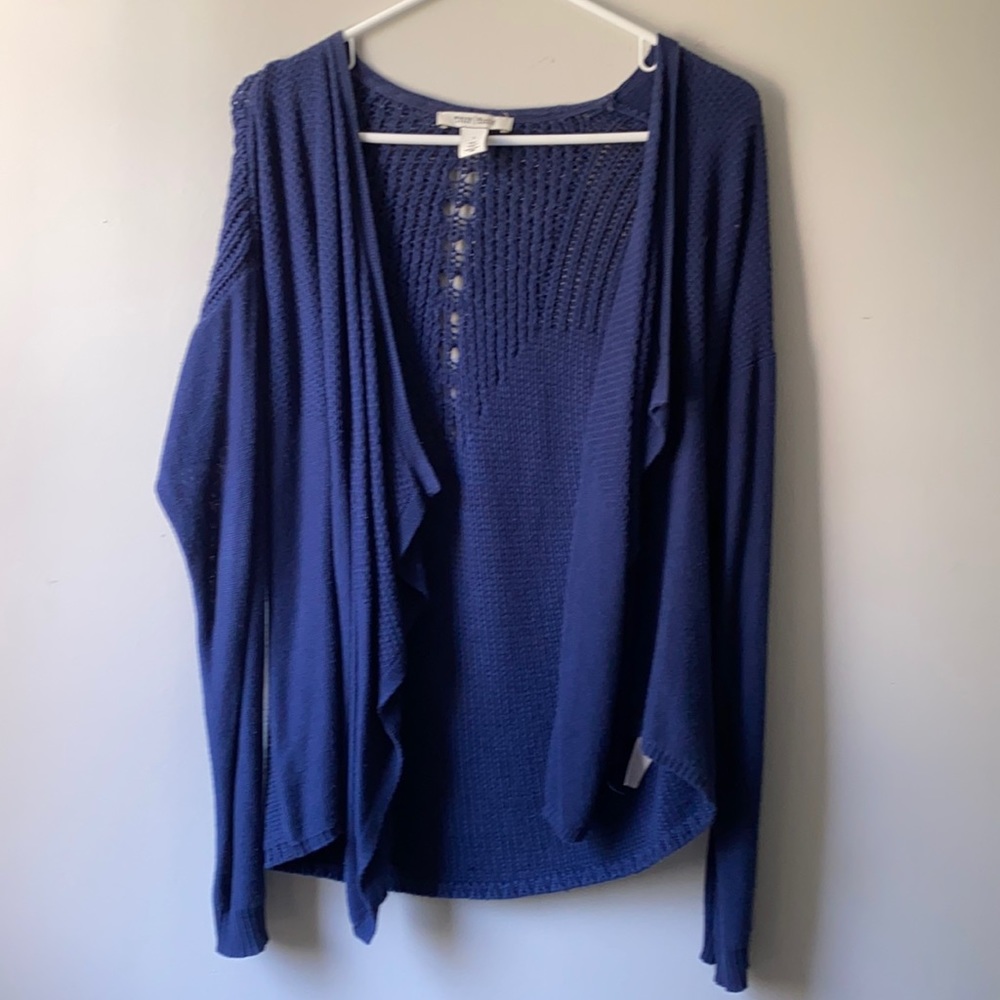 White House Black Market Wrap Sweater